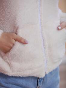 Women Coats - 白色 - 查看 6