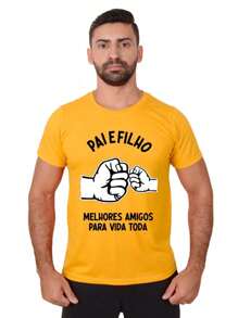 Men T-Shirts - Màu vàng - Xem 1