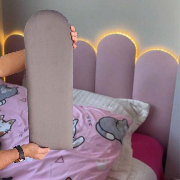 Cabeceira de Cama Queem Estofada Decorativa Box Kit 8 Modulos