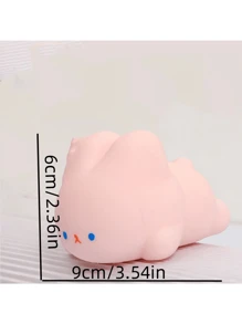Animal Bun Design Tpr Anti-Stress Squeeze Toy, For Release Pressure - Multicolor - View 2