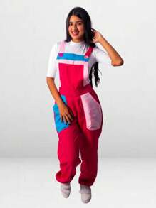 Aprons & Smocks - สีชมพูบานเย็น - ดู 3