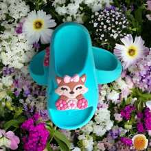 Kids Fashion Slippers - màu xanh lá - Xem 1