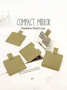 1 Miếng Chic Có thể mang đi Gương trang điểm - Nổi bật HD 8K Thép không gỉ Ống kính Và A Phạm vi Của Da Màu sắc ( Hoa hồng , Màu hồng , Đen , Xanh , Màu xanh lá ) Lý tưởng Qủa tặng Đối với Mẹ , , , , , , , Phù dâu , Và Đặc biệt Dịp Như Kỳ nghỉ , Sinh nhật , Đám cưới , Ngày lễ Mẹ , Và Ngày lễ tình nhân Sành điệu Và Nọn nhẹ Thiết kế , A Sự lựa chọn Đối với Lễ ăn mừng - Nhiều màu - Xem 15