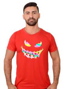 Men T-Shirts - 紅色 - 查看 1