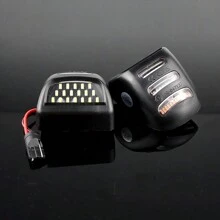 2入組led紅色oled氖管純白標籤燈裝配替換,適用於雪佛蘭silverado凱迪拉克escalade Ext Gmc Sierra 1500 2500 3500 Suburban Tahoe,適用於雪佛蘭silverado Avalanche 99-13 Tahoe Gmc Yukon Xl以及凱迪拉克silverado Tahoe Suburban Gmc Sierra - 2pcs LED - 查看 7