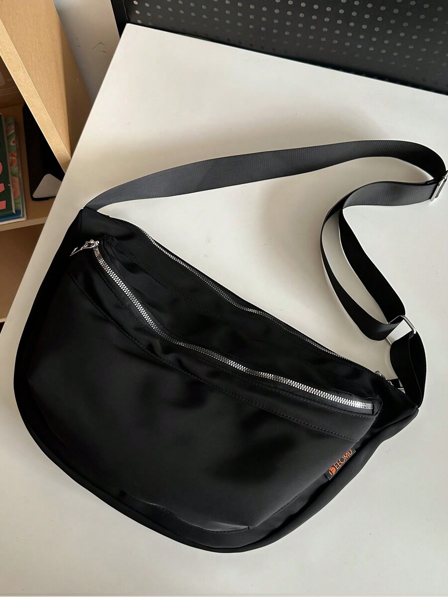 2024 New Design Men's Nylon Shoulder Bag, Couple's Crossbody Bag With