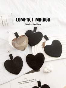 1 Miếng Chic Có thể mang đi Gương trang điểm - Nổi bật HD 8K Thép không gỉ Ống kính Và A Phạm vi Của Da Màu sắc ( Hoa hồng , Màu hồng , Đen , Xanh , Màu xanh lá ) Lý tưởng Qủa tặng Đối với Mẹ , , , , , , , Phù dâu , Và Đặc biệt Dịp Như Kỳ nghỉ , Sinh nhật , Đám cưới , Ngày lễ Mẹ , Và Ngày lễ tình nhân Sành điệu Và Nọn nhẹ Thiết kế , A Sự lựa chọn Đối với Lễ ăn mừng - Nhiều màu - Xem 3