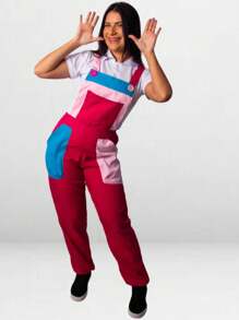 Aprons & Smocks - สีชมพูบานเย็น - ดู 2
