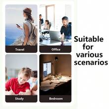 Portable Mini Fans USB Rechargeable Fans 3 Modes With Phone Stand, Hand Fan Desktop Fan 2 In 1 - Pink - View 4