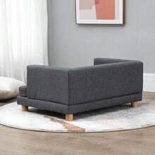 Pet Sofa Dog Bed Couch For Dog Or Cat - Dark Grey - View 6