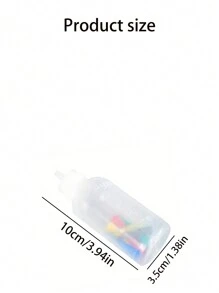 8 Piezas/set Olla De Salsa Para Hornear De 50ml Con 7 Boquillas Para Decoración De Pasteles - Multicolor - Ver 2