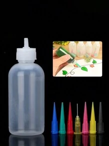 8 Piezas/set Olla De Salsa Para Hornear De 50ml Con 7 Boquillas Para Decoración De Pasteles - Multicolor - Ver 3