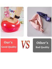 1 Gói 20 Quả Bóng Cao Su Trắng Dày 2,2g, Bóng Bay Ngọc Trai Tròn 10 Inch Dùng Trang Trí Tiệc Sinh Nhật, Hoạt Động Chợ, Lễ Cưới, Trang Trí Nhà Mới - trắng - Xem 5