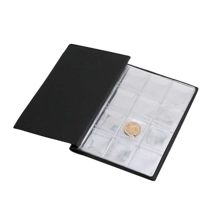 120 Pockets Coins Collection Album Book Mini Collecting Money Organizer Coin Collection Book Coin Holder Albums For Collector - Blue - View 1
