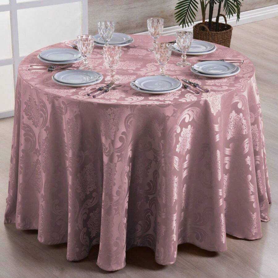 Tablecloths - 乾枯玫瑰色 - 查看 1