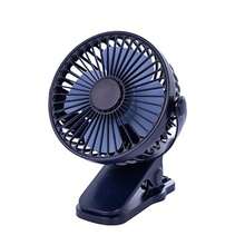 A Mini USB Rechargeable Handheld Fan With Portable & Lightweight Design, Suitable For Office, Desktop, Car Or Travel. Random Data Cable Delivery. - Black - View 2