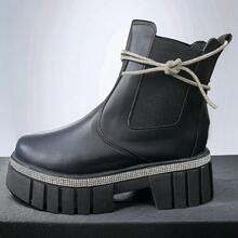 Women Pant Boots - 黑色 - 查看 2