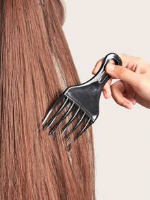 Hair Picks Ergonomic Design Hair Picks ABS Material 1pc Wide Tooth DIY Hairstyles For Thick Curly Hair For Salon Styling Afro Hair Pick Comb Small Hair Fork Comb, Hairdressing Styling Tool For Curly Hair For Men Women Plastic, Black, Hair Brush, Comb, Hair Tools, Hair Products And Accessories For Barber Salon Beauty Travel Essentials,Back To School,Travel Holiday Essentials,Hair Accessories For Women,Brush,Hair Brushes,Edge Brush,Brush Hair,Hair Comb,Comb Hair,Detangling Brush,Ball Brush,Mini Hair Brush,Hair Brush Set,Wooden Comb,Hair Brush, Brush, Comb, Slick Back Brush, Hairbrush, Edge Brush, Brush Hair, Hair Comb, Hair Brush Set, Comb Hair, Mini Hair Brush, Detangling Brush, Hair Brushes,Hair, Accessories, Hair Products, Hair Tools, Hair Stuff, Hair Care, Curly Hair Brush, Barber, Barber Accessories, Hairdressing Equipment,Travel Essentials,Travel Essential,Hairstyle,Hairdressing - Black - View 7