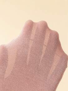 5 Pairs Women's Super Thin Summer Ankle Socks, Breathable Comfortable Invisible Socks, Minimalist Cute Candy Color Non-Slip No-Show Socks - Multicolor - View 2