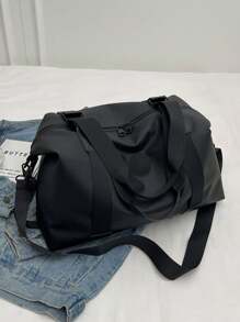 Borsa da viaggio di grande capacità, borsa da palestra monocolore, borsa impermeabile portatile, adatta per uomo e donna, borsa sportiva, zaino, adatta per viaggi a breve termine, yoga, nuoto, borsa da viaggio sportiva, valigia per bagaglio a mano, borsa da weekend, borsa da palestra, borsa da viaggio, borsa per il college, borse da viaggio, borsa da ospedale, borsa invernale per le vacanze, per la scuola, accessori scolastici, articoli scolastici