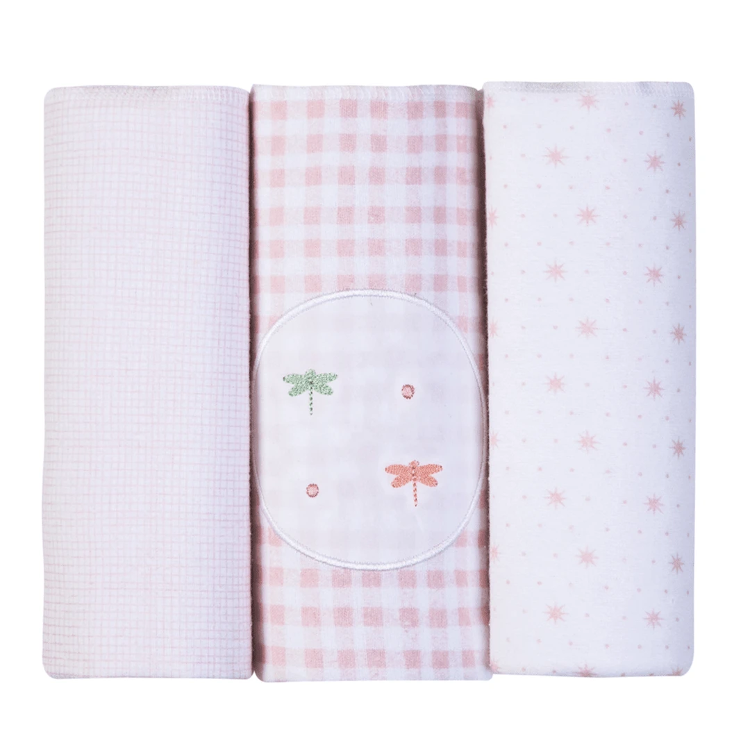 Chăn cho trẻ sơ sinh và trẻ em - Màu Hồng baby - Xem 1