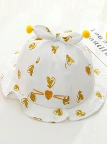 1pc Toddler Fisherman Sun Protection Hat, Cute And Versatile, Suitable For Spring And Summer