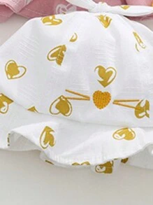 1pc Toddler Fisherman Sun Protection Hat, Cute And Versatile, Suitable For Spring And Summer
