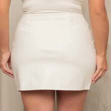 Women Shorts - 白色 - 查看 2