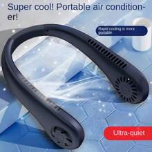 haoss Hands-Free Fan Necklace Portable Neck Fan With 3 Speeds For Outdoor Sports, Traveling, Office, Home Use