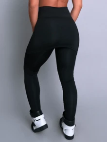 MVB Modas Women Leggings - Preto Liso - View 2