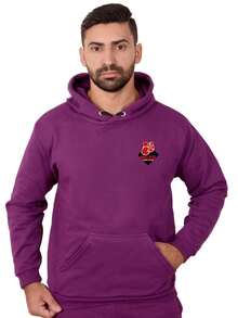 Men Sweatshirts - 紫色 - 查看 2