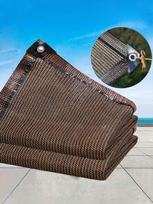 Thickened Shade Cloth Sunblock Mesh Cover Taped Edge With Grommets, Sun Net For Pergola, Plants Greenhouse, Gardens, Patio, Canopy Outdoor Sunshade Net