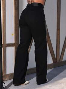Women Jeans - Black - View 2
