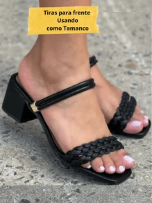 Women Heeled Sandals - Beige - View 11