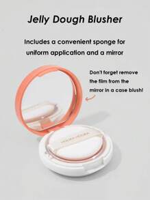 HOLIKA HOLIKA Jelly Dough Blush #01 Apricot Jelly, Creamy Smooth Formula, Buildable, Korean Cream Blush, 4.2g / 0.14oz | Korean Makeup - #01 APRICOT JELLY - 查看 7