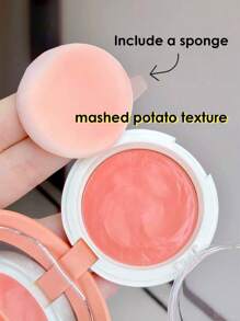 HOLIKA HOLIKA Jelly Dough Blush #01 Apricot Jelly, Creamy Smooth Formula, Buildable, Korean Cream Blush, 4.2g / 0.14oz | Korean Makeup - #01 APRICOT JELLY - 查看 4