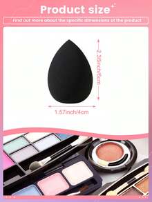 8PCS Makeup Sponge,Suitable For Cream & Powder Concealer, Loose Powder Makeup Applicator - Multicolor - View 3