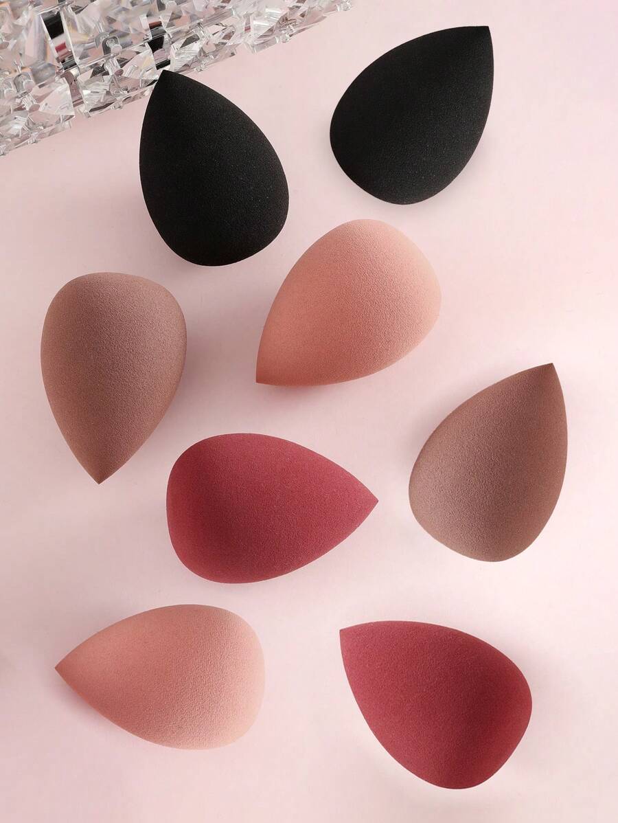 8PCS Makeup Sponge,Suitable For Cream & Powder Concealer, Loose Powder Makeup Applicator - Multicolor - View 1