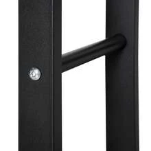 HOMCOM Firewood Racks - الأسود - مشاهدة 8
