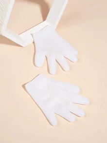 4入組凝膠保濕襪、保濕手套、美白水療襪、水療手套、沙灘襪 - 白色 - 查看 6
