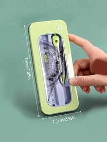 Circular Ruler Ruler Set Student Multifunctional Sets Ruler Drawing Tools Stationery Supplies,Rulers - Purple - View 8