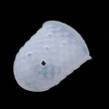 5入組白色攜帶方便的簡易加厚耐磨防滑矽膠指頭保護套 - 白色 - 查看 10