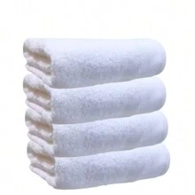 Bath Towels - 白色 - 查看 1