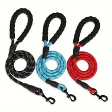 1 宠物腰带 狗狗腰带 夜间反光尼龙狗狗腰带 狗狗皮带 狗链 防爆充电宠物腰带 - 彩色 - 查看 1