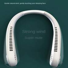 haoss Hands-Free Fan Necklace Portable Neck Fan With 3 Speeds For Outdoor Sports, Traveling, Office, Home Use