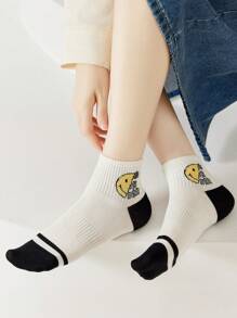 1/5 Pares de Calcetines tipo Barco para Mujeres, Calcetines Invisibles, Calcetines Ped de Corte Bajo, Calcetines Blancos, Calcetines Cortos, Calcetines Negros, Calcetines para Mujeres, Calcetines Adorables, Calcetines para Niñas, Calcetines Tripulación, Calcetines Tobilleros, Diseño Antideslizante de Hilo, Diseño Transpirable y que Absorbe la Humedad, Suave y Cómodo, Adecuado para Uso Diario, Deportes en Casa, Uso de Oficina, Diseño de Volantes y Encaje, Adecuado para Todas las Estaciones y Diversas Fiestas, Calcetines Invisibles y Calcetines Cortos, Colores Aleatorios