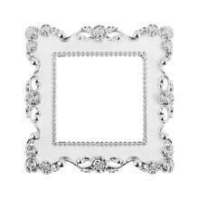 Gold Silver Resin Single And Double Light Switch Surround Socket Plate Wall Sticker Cover Frame Decor,Stickers,Wall Decal, Vinyl Decal For Home Decorations,Spring Decoration Items Refresh Your Home,Rama Decoration Stickers - Silver - View 2