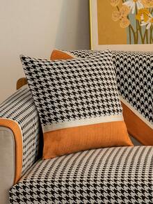 1 Miếng Kẻ sọc Chống bụi Đệm sofa , Hiện đại , Tất cả các mùa , Chống trượt Bọc ghế sofa phổ cập Lớp bảo vệ - trái cam - Xem 7