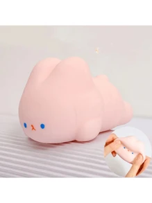 Animal Bun Design Tpr Anti-Stress Squeeze Toy, For Release Pressure - Multicolor - View 1