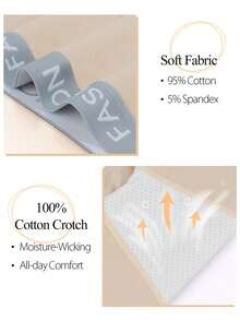 Quần lót nữ đơn giản màu trơn có dây thắt lưng chữ 4 chiếc, thích hợp mặc với váy - Nhiều màu - Xem 5